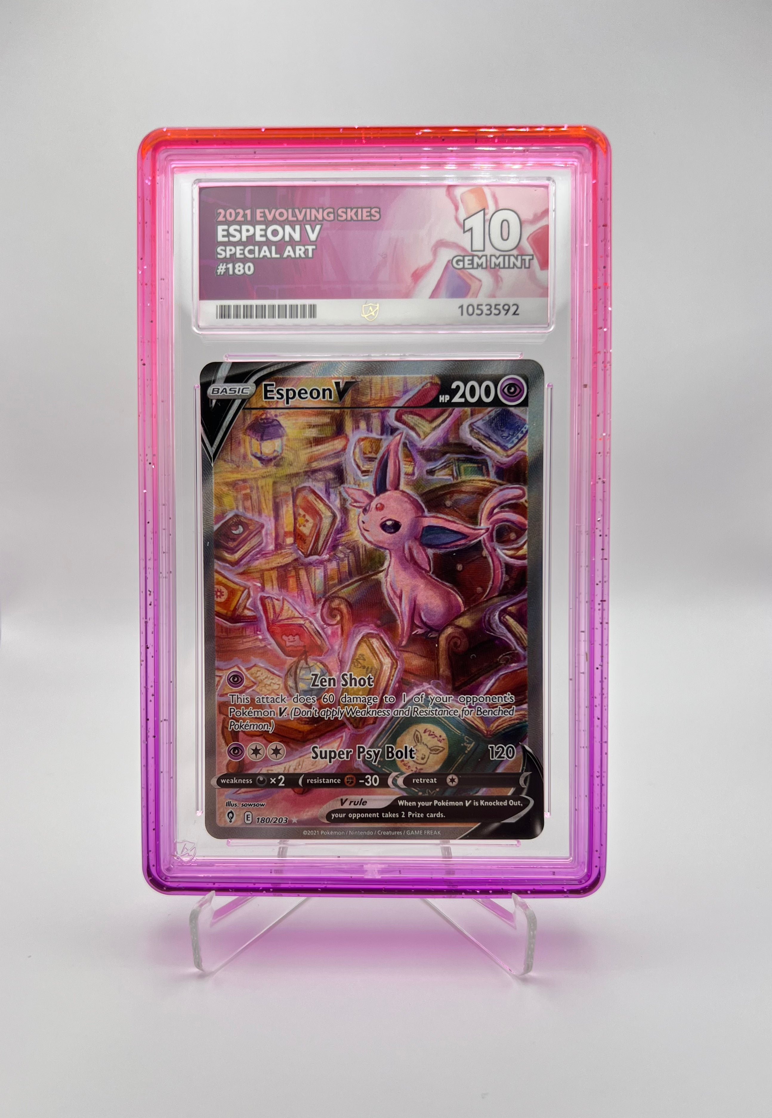 Espeon V #180 Evolving Skies ACE 10