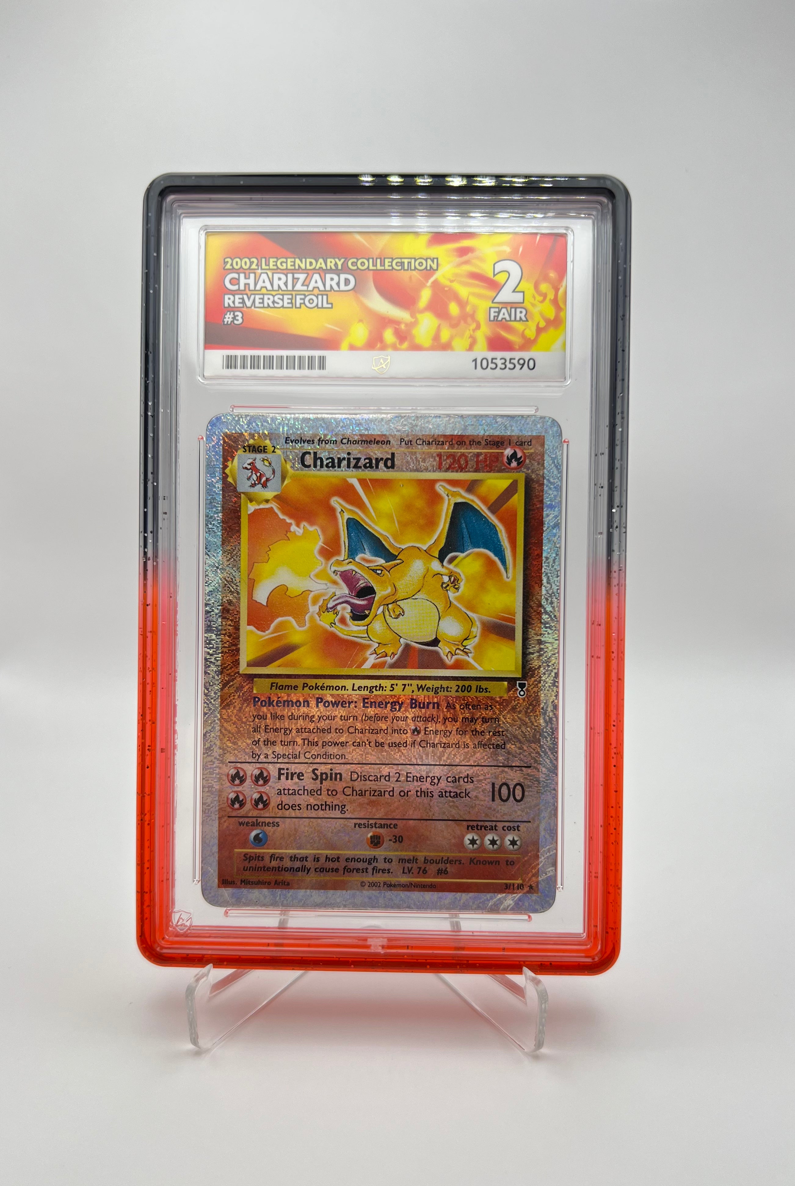 Charizard Reverse Holo #3 Legendary Collection ACE 2